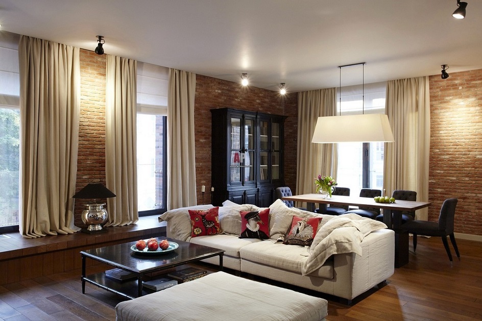 Американский стиль: Выбираем дизайн для квартиры (гостиной, спальни, кухни)
